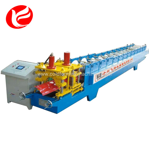 Glazed Metal Roof Ridge Cap Roll Forming Machine